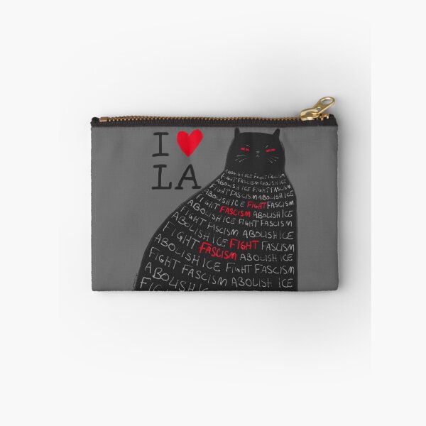 Item preview, I love LA Fight Fascism Cat designed and sold by KilkennyCat Art.