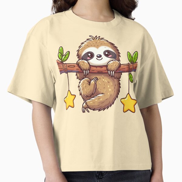 Item preview, Sloth and Stars Hanging from a Branch designed and sold by Ghost on Toast.