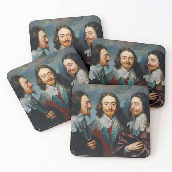 Item preview, Anthony van Dyck – Charles I | Royal Baroque Portrait of a King designed and sold by vakashop.