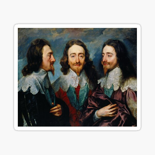 Item preview, Anthony van Dyck – Charles I | Royal Baroque Portrait of a King designed and sold by vakashop.