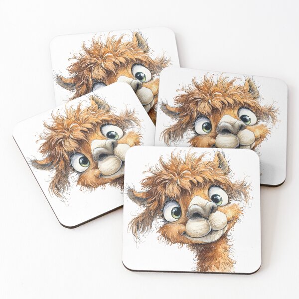 Item preview, Cute Cartoon Alpaca  designed and sold by StudioRedKoala.