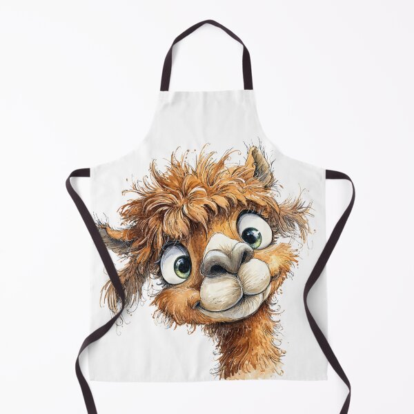 Item preview, Cute Cartoon Alpaca designed and sold by StudioRedKoala.