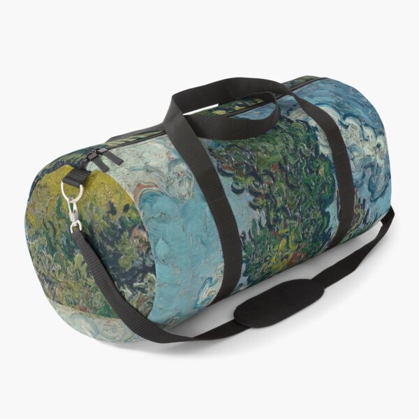 Item preview, Vincent van Gogh – Cypresses and Two Women | Expressive Post-Impressionist Landscape designed and sold by vakashop.