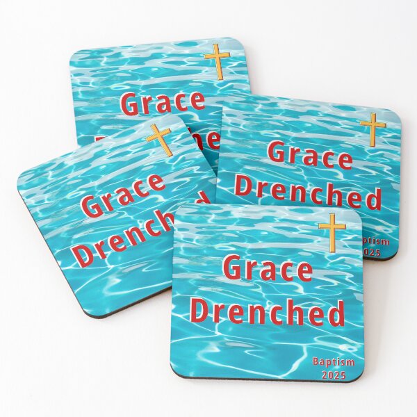 Item preview, Baptism - Grace Drenched designed and sold by greatvibes4u.