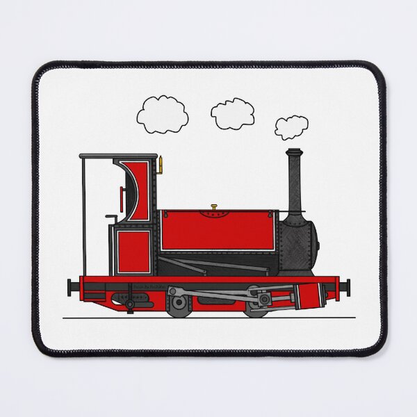Item preview, Narrow Gauge Steam Train, Railway Enthusiast (Red) designed and sold by doodlerob.