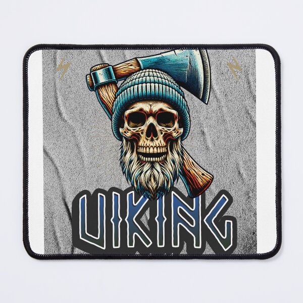 Item preview, The Viking Skull Beard designed and sold by RunesRourRoots.