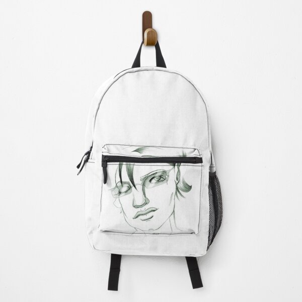 Item preview, Modern green portrait of a feminine character designed and sold by Neleren.
