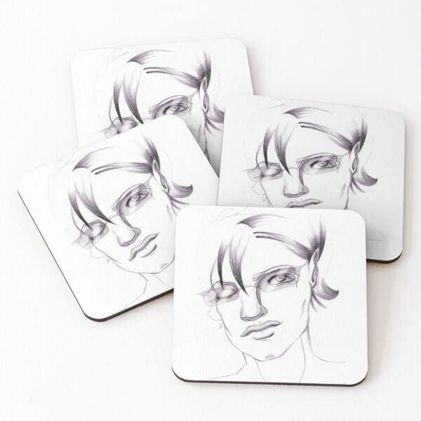 Item preview, Feminine portrait modern  designed and sold by Neleren.