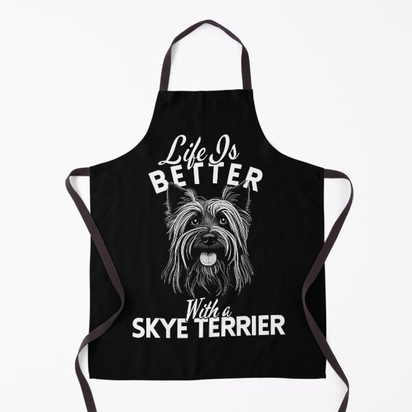 Item preview, Life Is Better With a Skye Terrier – Minimalist Elegant and Long-Haired Terrier Design designed and sold by GoodyPaws.