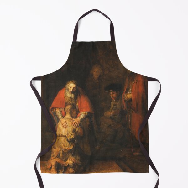 Item preview, Rembrandt – Return of the Prodigal Son | Baroque Biblical Forgiveness Painting designed and sold by vakashop.