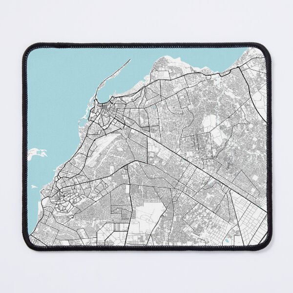 Item preview, Luanda City Map of Angola - Circle designed and sold by deMAP.