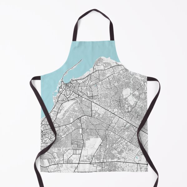 Item preview, Luanda City Map of Angola - Circle designed and sold by deMAP.