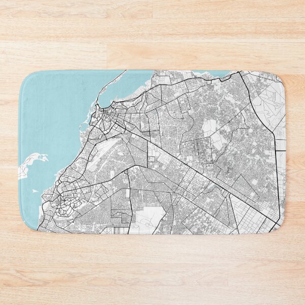 Item preview, Luanda City Map of Angola - Circle designed and sold by deMAP.