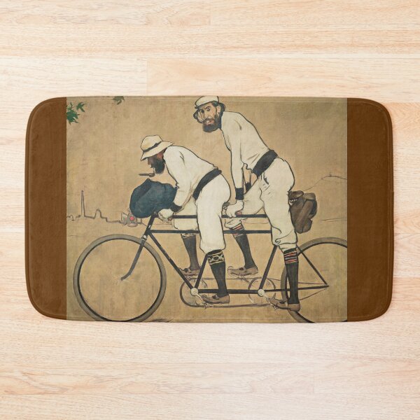 Item preview, Ramon Casas – Ramon Casas and Pere Romeu on a Tandem | Modernist Catalan Poster Art designed and sold by vakashop.