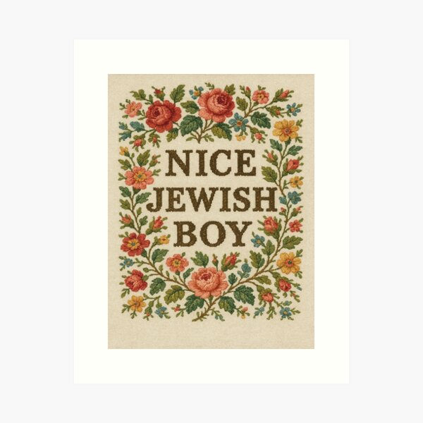 Item preview, Nice Jewish Boy designed and sold by BaShert.