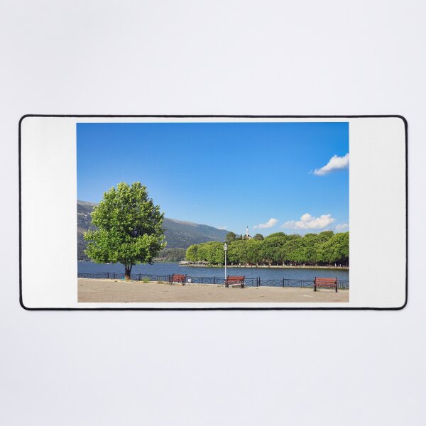 Item preview, Ioannina lake landscape, Ioannina, Greece designed and sold by goceris.