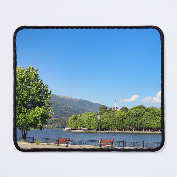 Item preview, Ioannina lake landscape, Ioannina, Greece designed and sold by goceris.