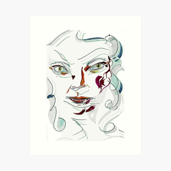 Item preview, Portrait féminin  designed and sold by Neleren.
