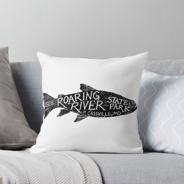 Item preview, Copy of Roaring River State Park Label designed and sold by John Morris Illustration.