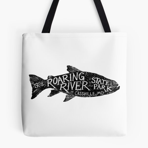 Item preview, Copy of Roaring River State Park Label designed and sold by John Morris Illustration.