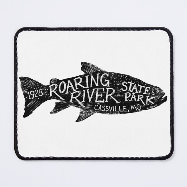 Item preview, Copy of Roaring River State Park Label designed and sold by John Morris Illustration.