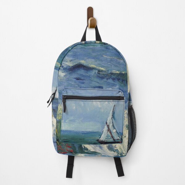 Item preview, Vincent van Gogh – Seascape at Saintes-Maries | Expressive Post-Impressionist Coastal Painting designed and sold by vakashop.