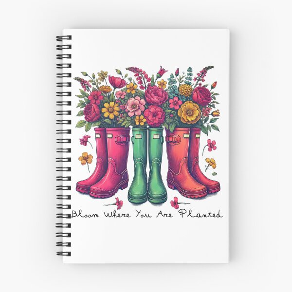 Item preview, Bloom Where You Are Planted Png | Blooming Where You are Planted | Garden boots png | Cowgirl boot png | Hello spring png, Bloom png, Spring designed and sold by PixelBlooming.