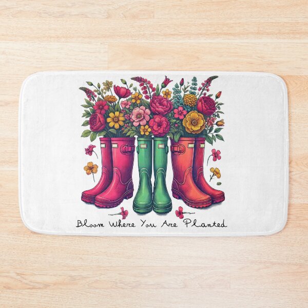 Item preview, Bloom Where You Are Planted Png | Blooming Where You are Planted | Garden boots png | Cowgirl boot png | Hello spring png, Bloom png, Spring designed and sold by PixelBlooming.