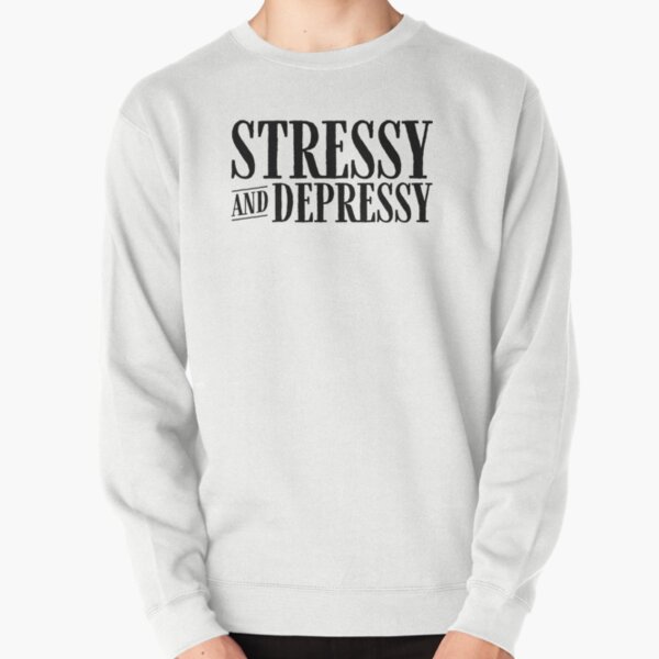Item preview, Stressy and Depressy V2 - Black designed and sold by sillyjess.