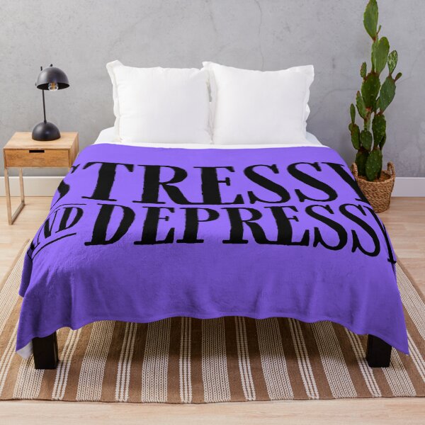 Item preview, Stressy and Depressy V2 - Black designed and sold by sillyjess.
