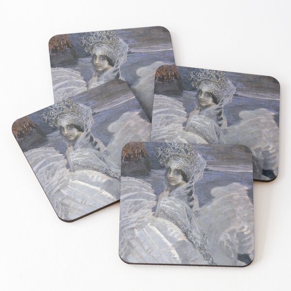 Item preview, Mikhail Vrubel – Swan Princess | Russian Symbolist Fairy Tale Portrait designed and sold by vakashop.