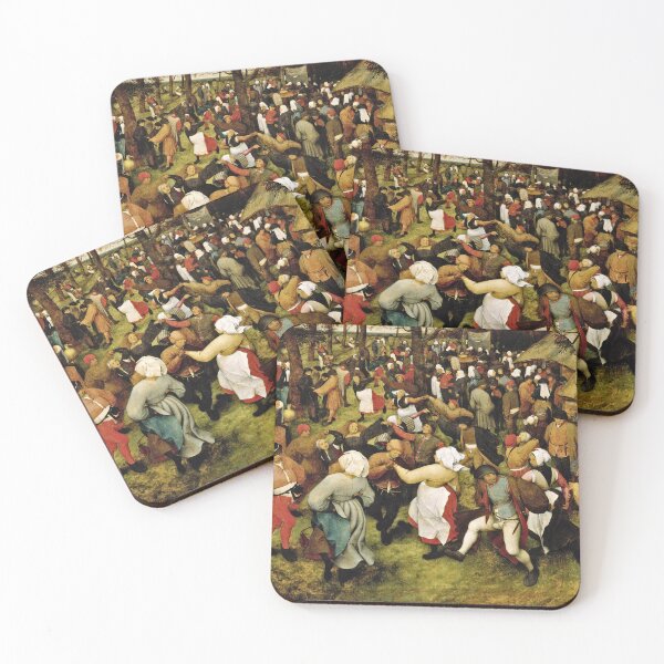 Item preview, Pieter Bruegel the Elder – The Wedding Dance | Lively Renaissance Folk Festival Scene designed and sold by vakashop.