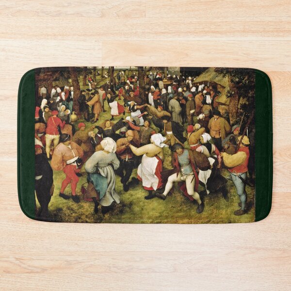 Item preview, Pieter Bruegel the Elder – The Wedding Dance | Lively Renaissance Folk Festival Scene designed and sold by vakashop.