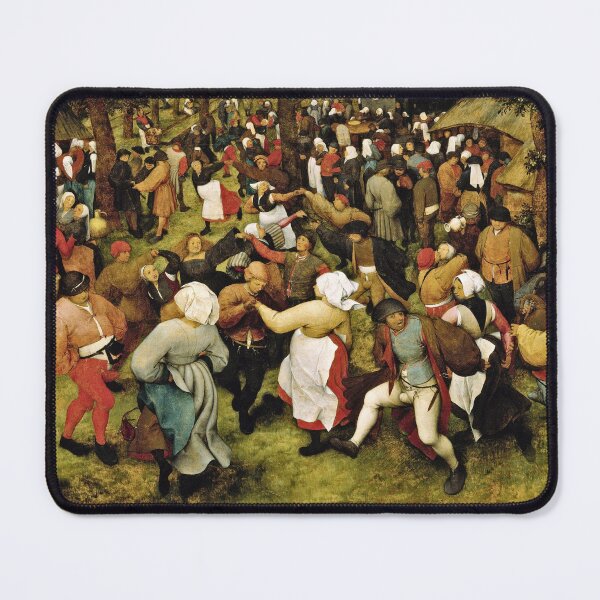 Item preview, Pieter Bruegel the Elder – The Wedding Dance | Lively Renaissance Folk Festival Scene designed and sold by vakashop.