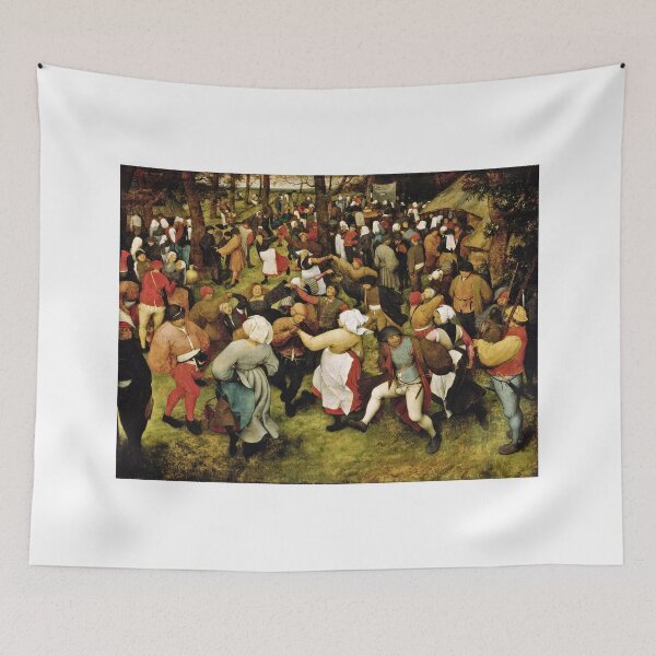 Item preview, Pieter Bruegel the Elder – The Wedding Dance | Lively Renaissance Folk Festival Scene designed and sold by vakashop.
