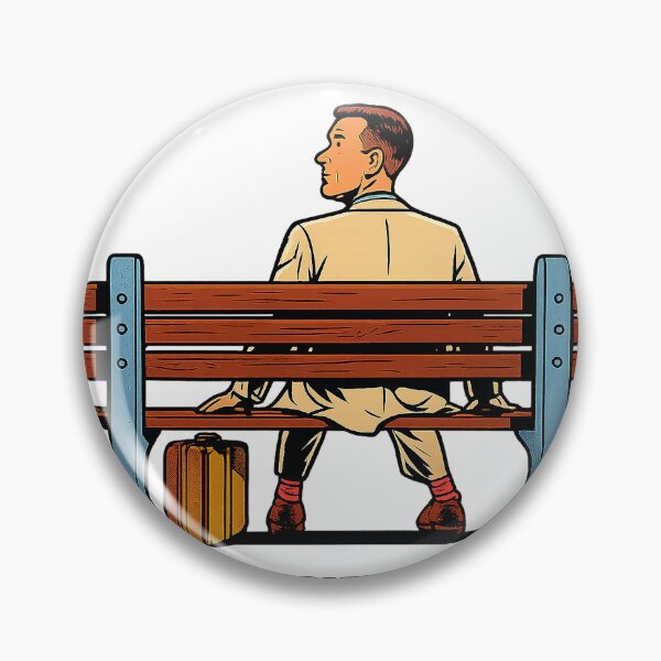Item preview, Forrest Gump designed and sold by StickerPOP-now.