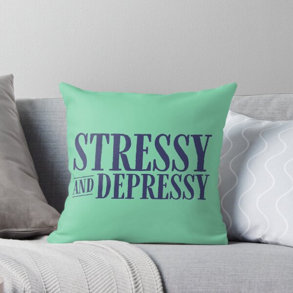 Artikelvorschau, Stressig und depressiv V2 – Denim entworfen und verkauft von sillyjess.