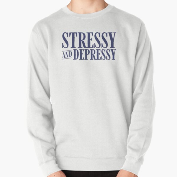 Item preview, Stressy and Depressy V2 - Denim designed and sold by sillyjess.