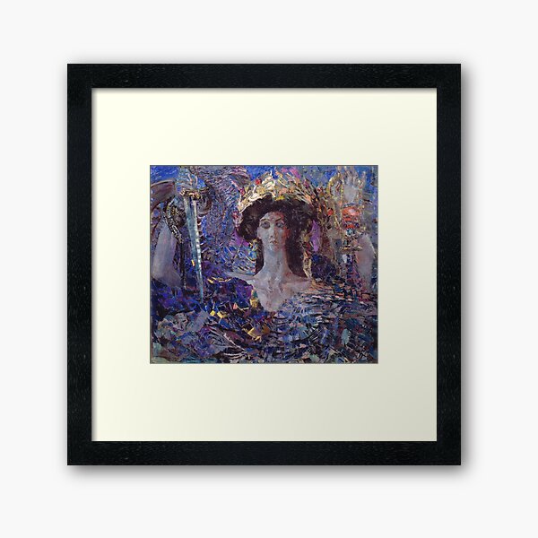 Item preview, Mikhail Vrubel – Six-Winged Seraph | Mystical Russian Symbolist Angel designed and sold by vakashop.