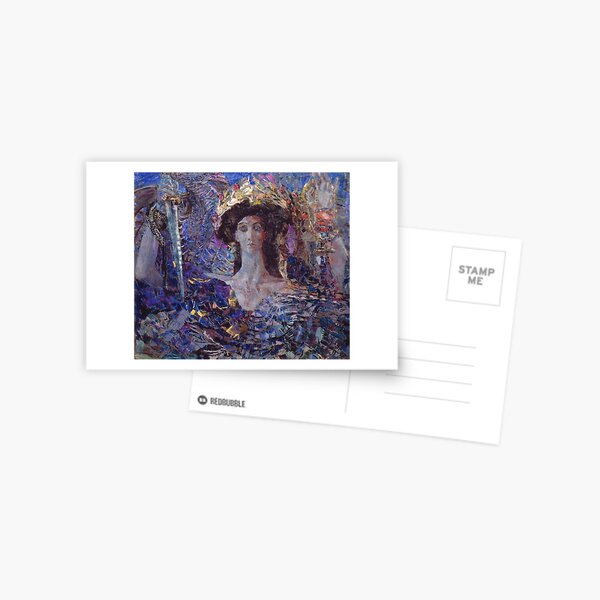 Item preview, Mikhail Vrubel – Six-Winged Seraph | Mystical Russian Symbolist Angel designed and sold by vakashop.