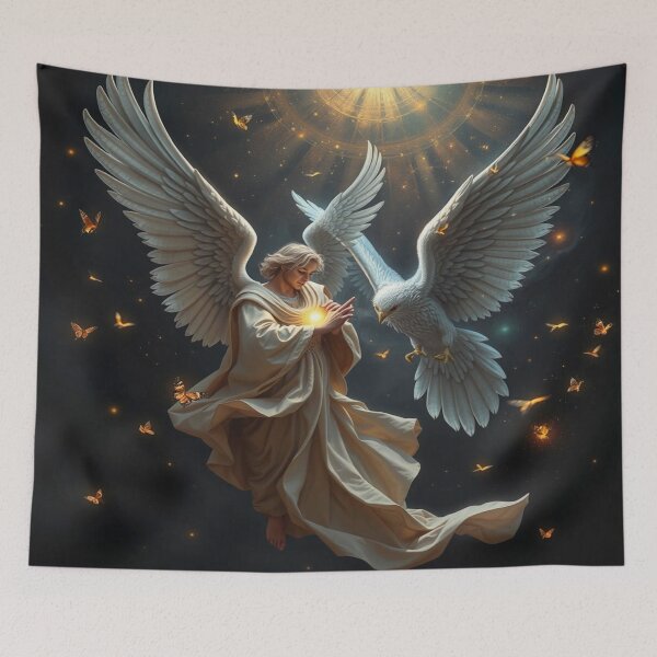 Item preview, Metamorphosis of Wings – From angel to insect, from bird to mythical creature, a surreal dream of transformation designed and sold by FotoworldEdel.