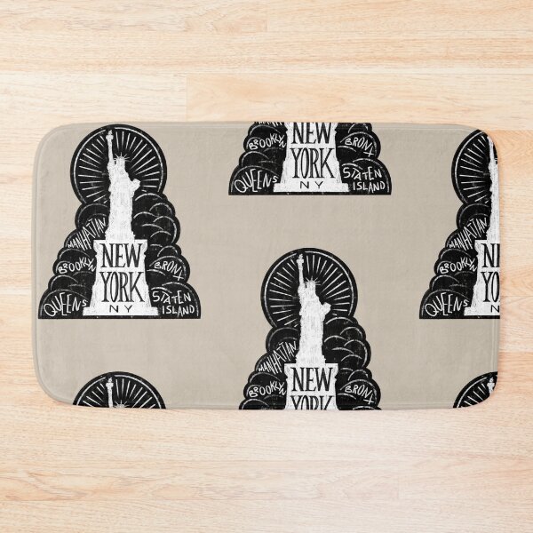 Item preview, New York Statue of Liberty Label designed and sold by John Morris Illustration.