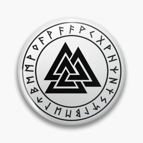 Item preview, Valknut, with runes designed and sold by The lucky Hippy.