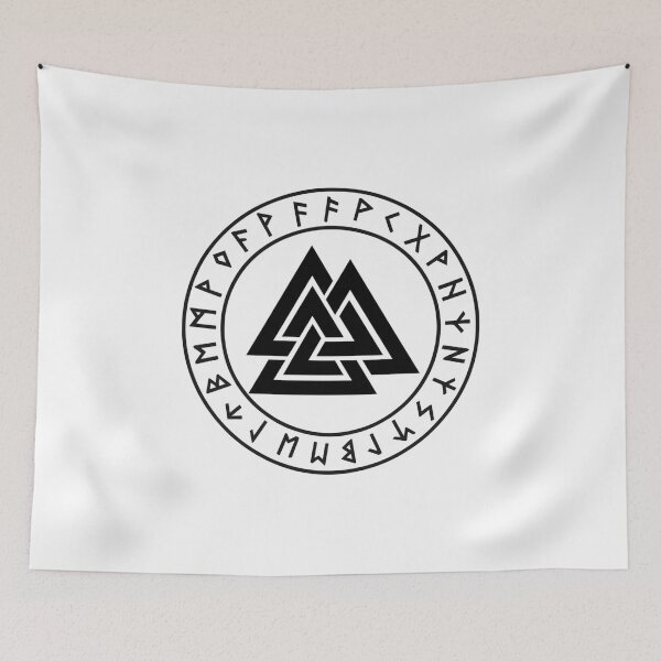 Item preview, Valknut, with runes designed and sold by The lucky Hippy.