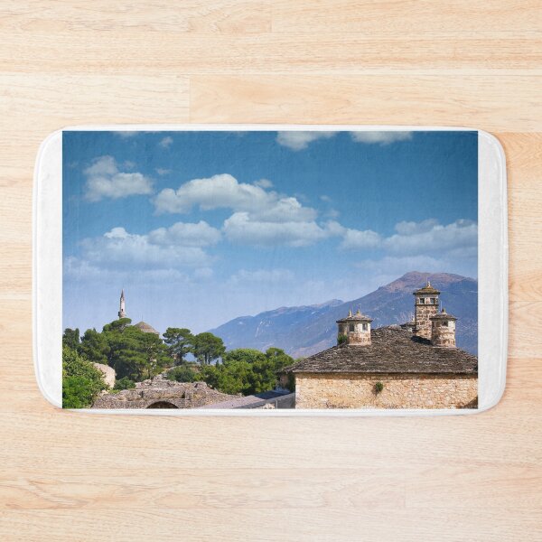 Item preview, Aslan Pasha mosque and old stone house landscape, Ioannina, Greece designed and sold by goceris.
