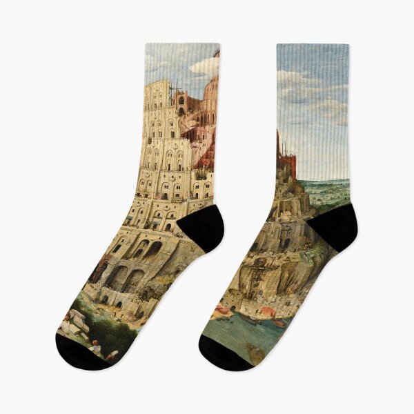 Item preview, Pieter Bruegel the Elder – The Tower of Babel | Renaissance Allegory of Ambition designed and sold by vakashop.