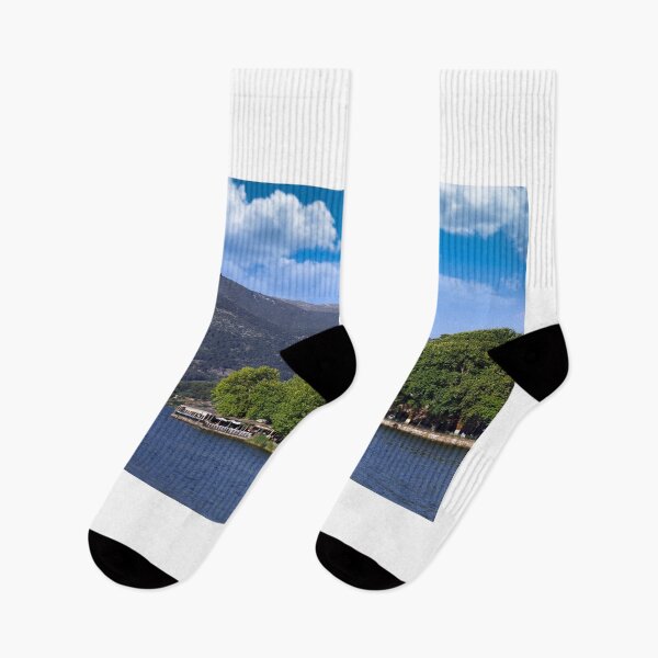 Item preview, Aslan Pasha mosque and Ioannina lake landscape, Ioannina, Greece designed and sold by goceris.
