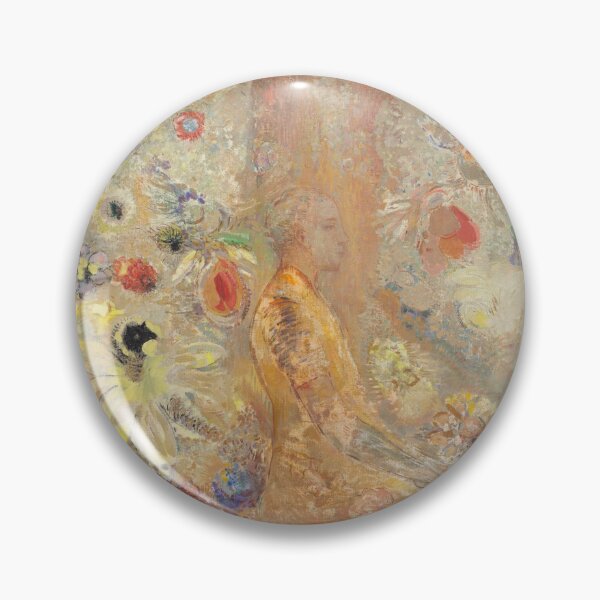 Item preview, Odilon Redon – Buddha in His Youth | Symbolist Spiritual Dreamscape designed and sold by vakashop.