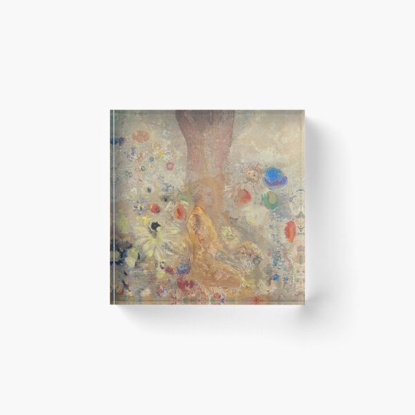 Item preview, Odilon Redon – Buddha in His Youth | Symbolist Spiritual Dreamscape designed and sold by vakashop.