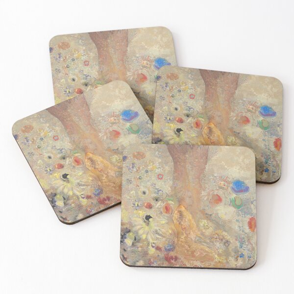 Item preview, Odilon Redon – Buddha in His Youth | Symbolist Spiritual Dreamscape designed and sold by vakashop.
